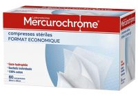 Afrique du Sud, les équipements indispensables MERCUROCHROME Compresses Stériles 20 cm x 20 cm 60 Unités pour voyager en Afrique